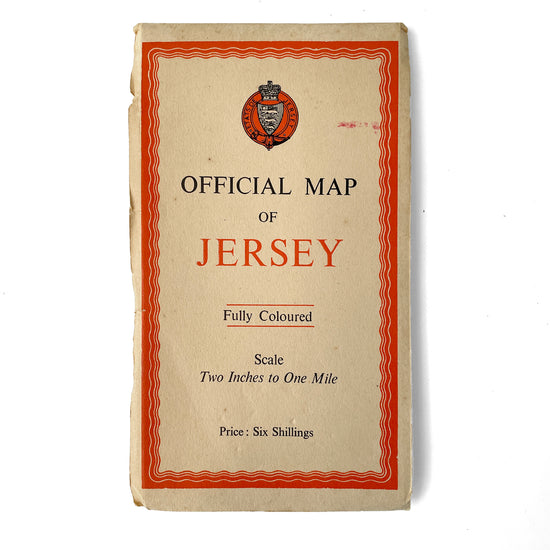 1958 Map of Jersey