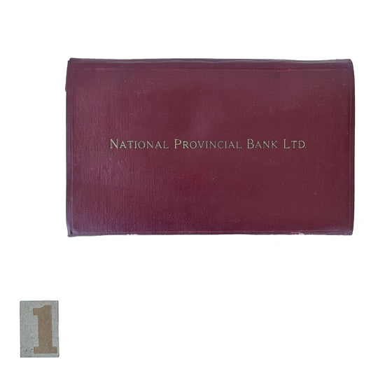 National Provincial Bank Book Folder, 3 Options