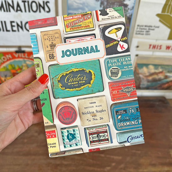 Vintage Stationery Supplies Journal With Assorted Papers - Sukie