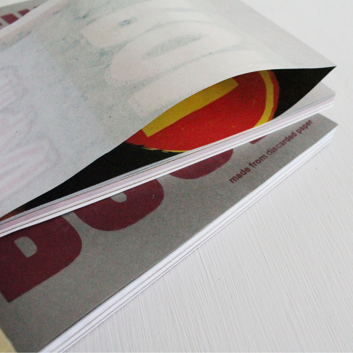 Rescued Paper Notebook (SMALL 14 X 14CM) Sukie