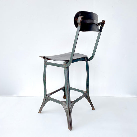 Mid Century ‘Tan-Sad’ Industrial Machinists chair - Sukie