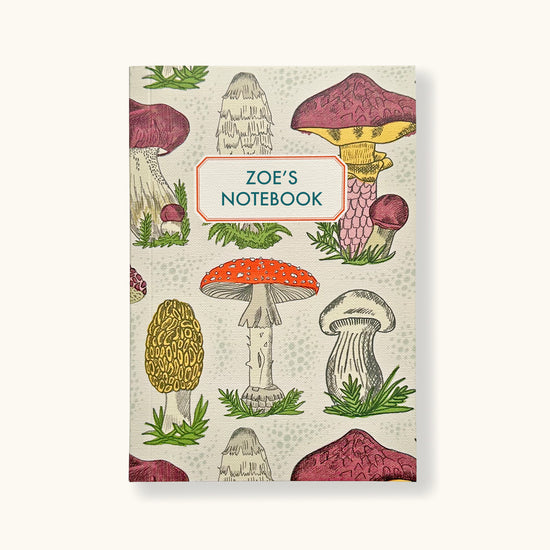 Notebook With Mushroom Cover - Sukie