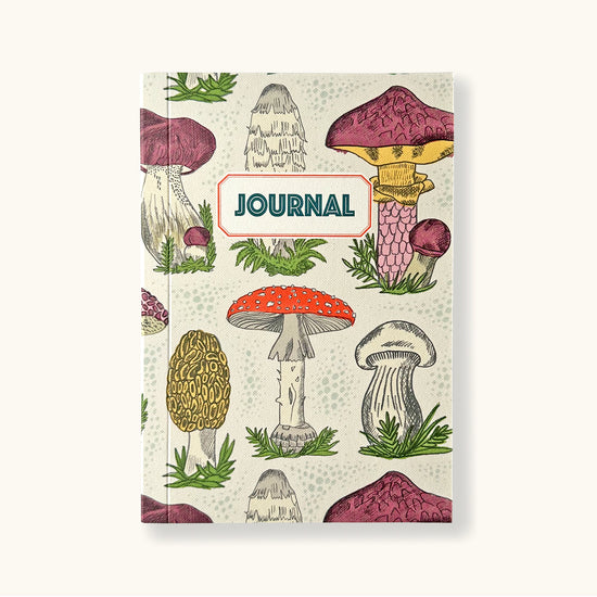 Personalised Mushrooms Journal With Assorted Papers - Sukie