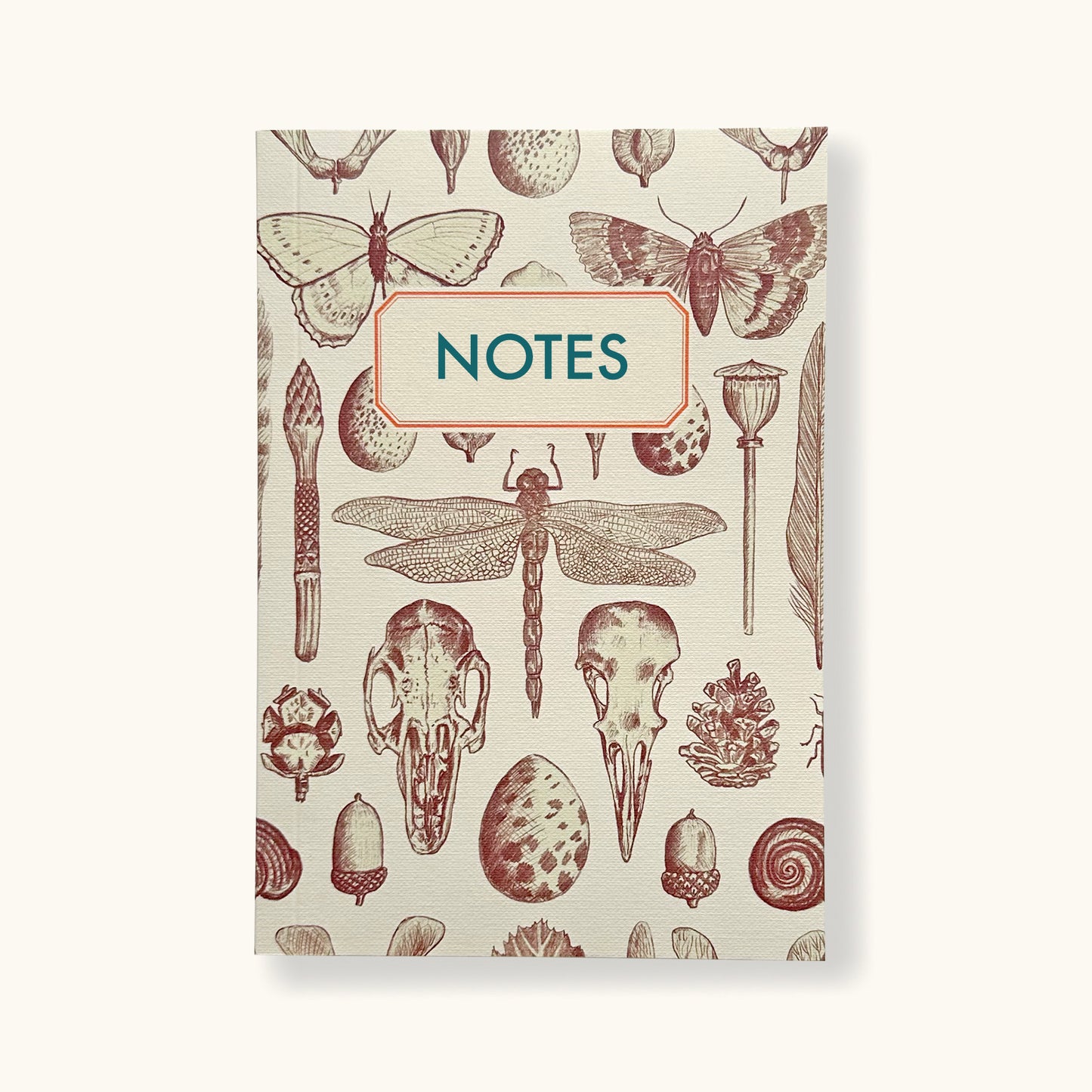 Personalised Notebook With Natural History Cover - Sukie