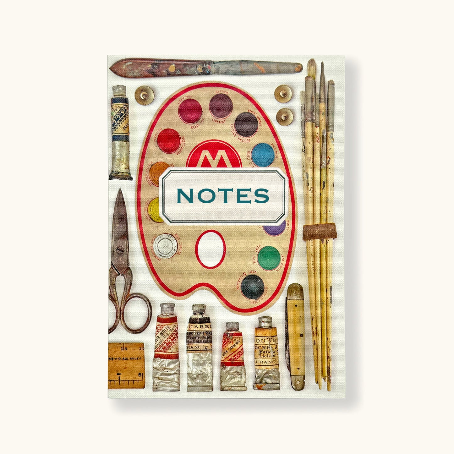 Personalised Vintage Style Artist Notebook - Sukie