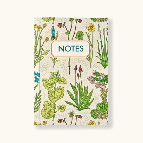 Personalised Notebook With Wild Flowers Cover - Sukie