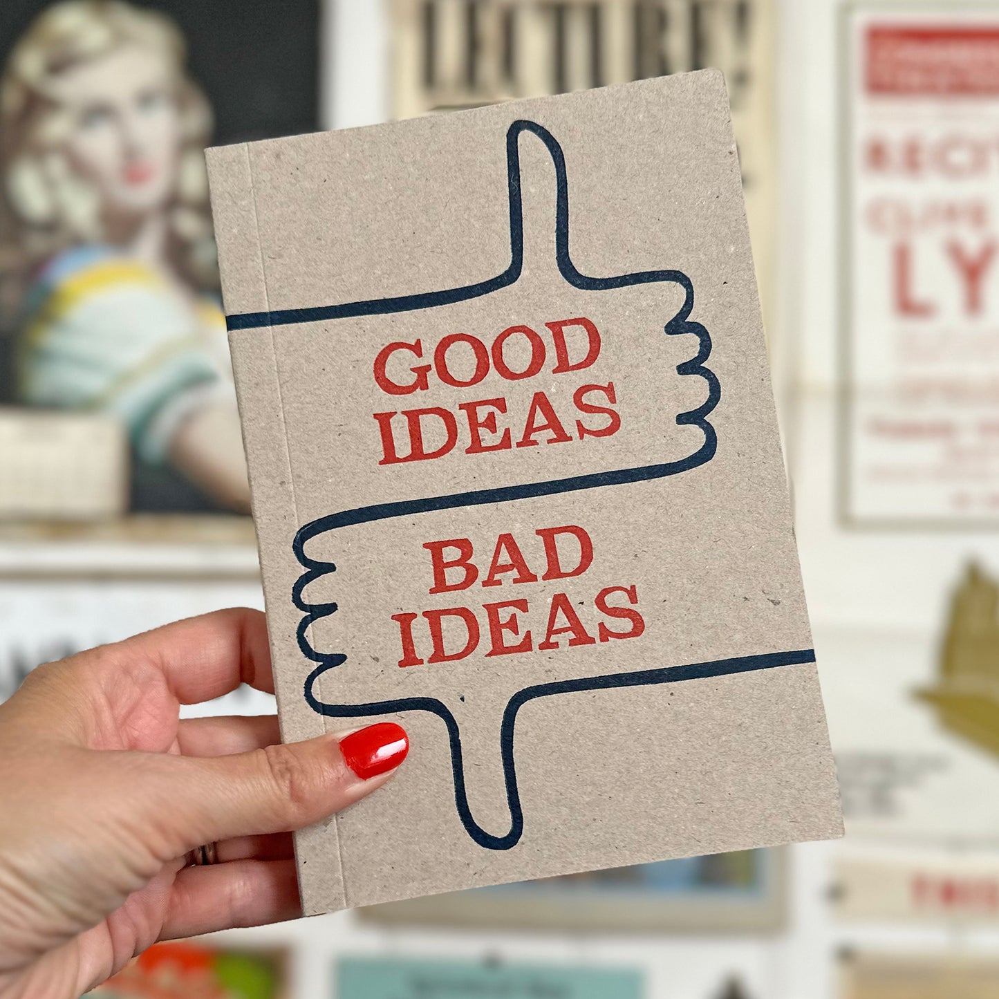 letterpress notebook good / bad ideas