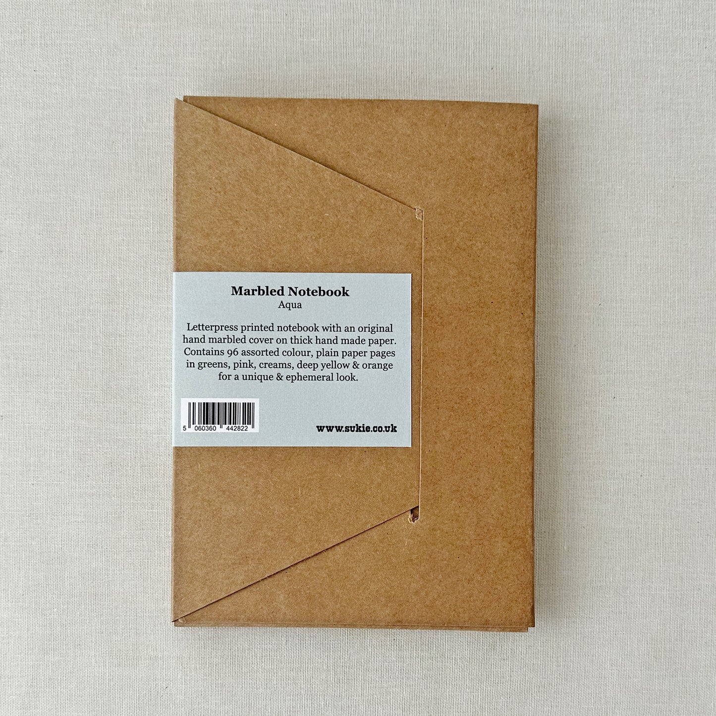 Aqua Marbled Notebook