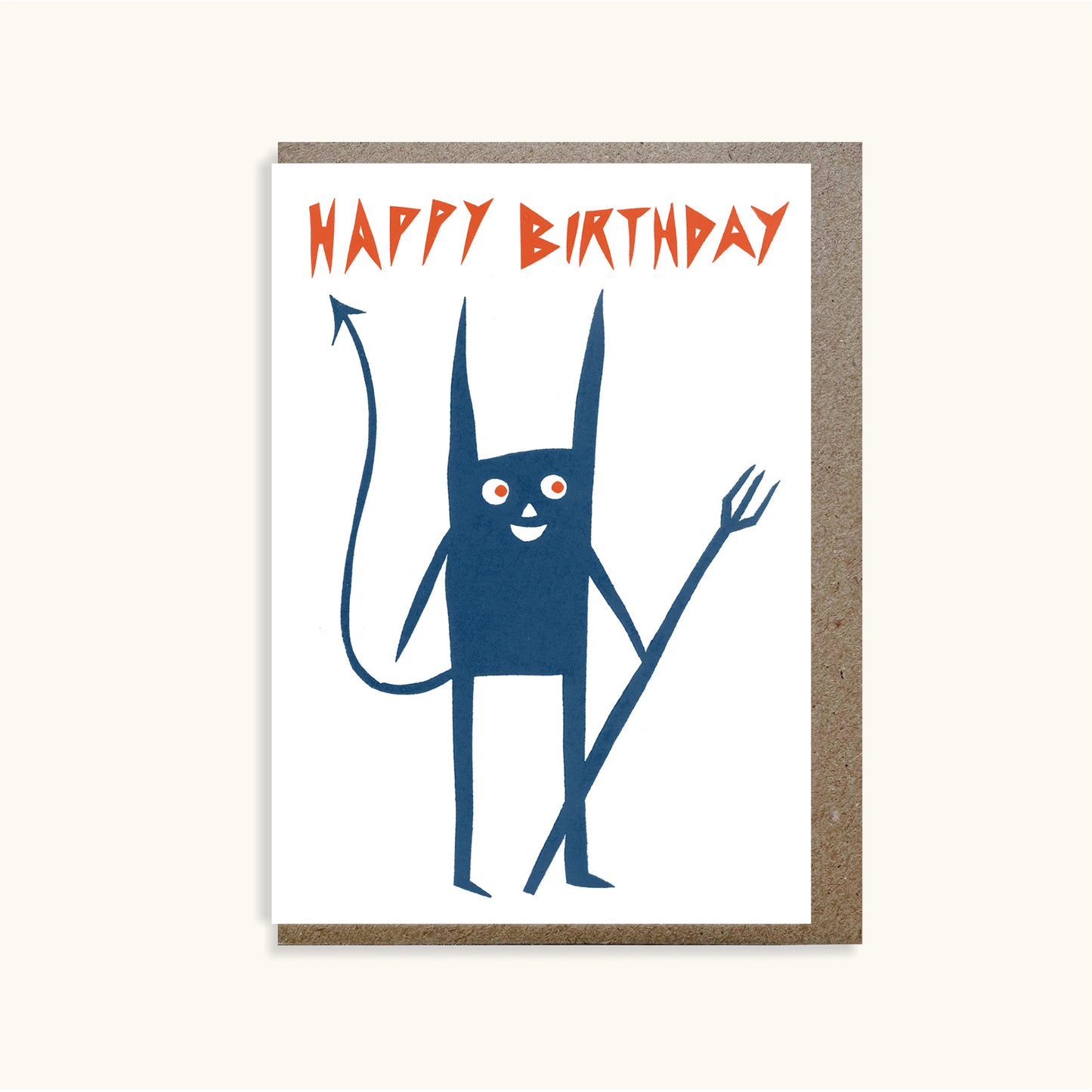 Cheeky Devil Greetings Card