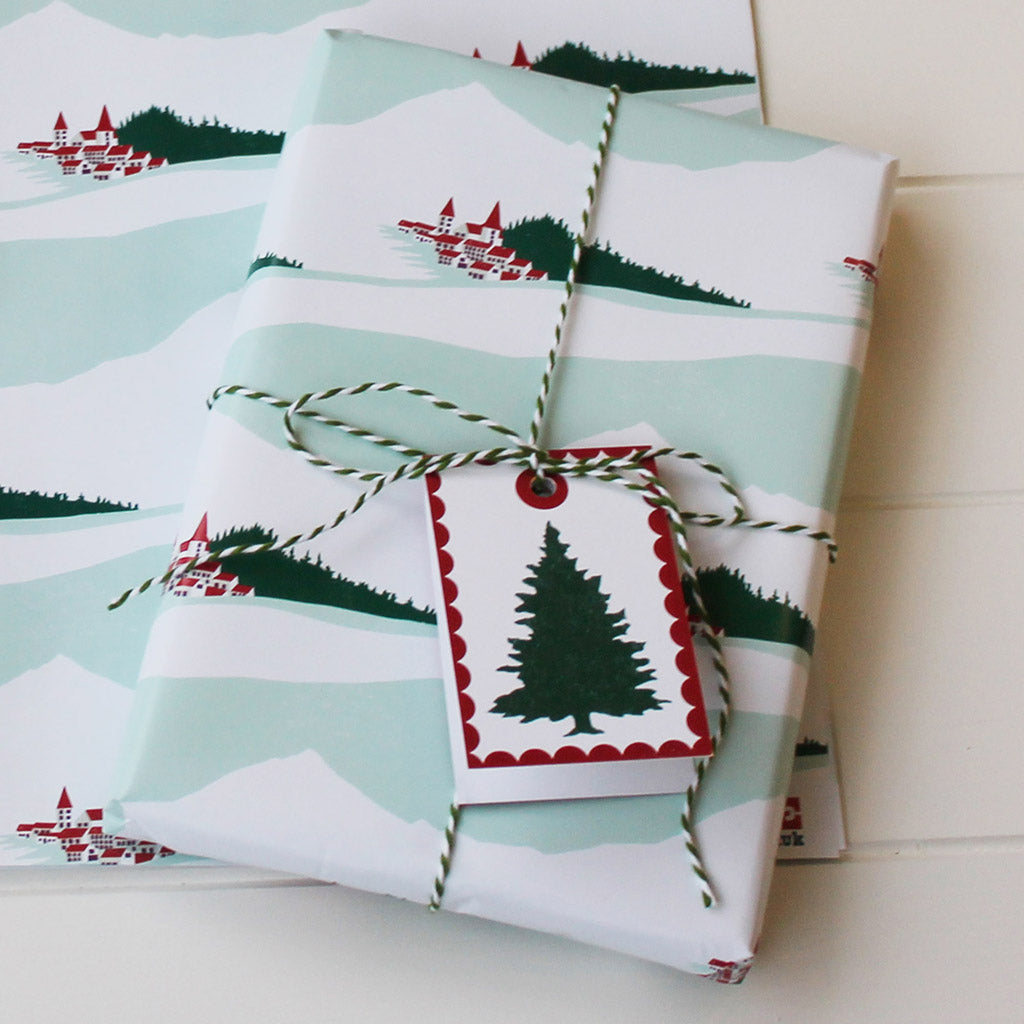 Blue & Pink Marbled Notebook