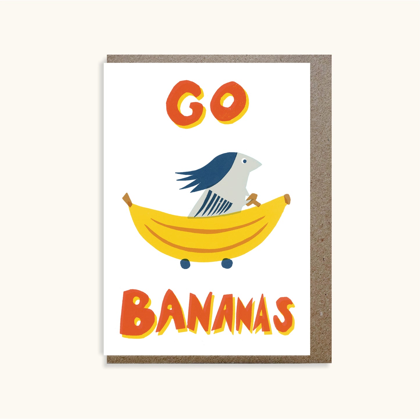 Go Bananas Greetings Card