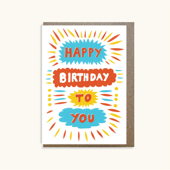 Happy Birthday To You Card