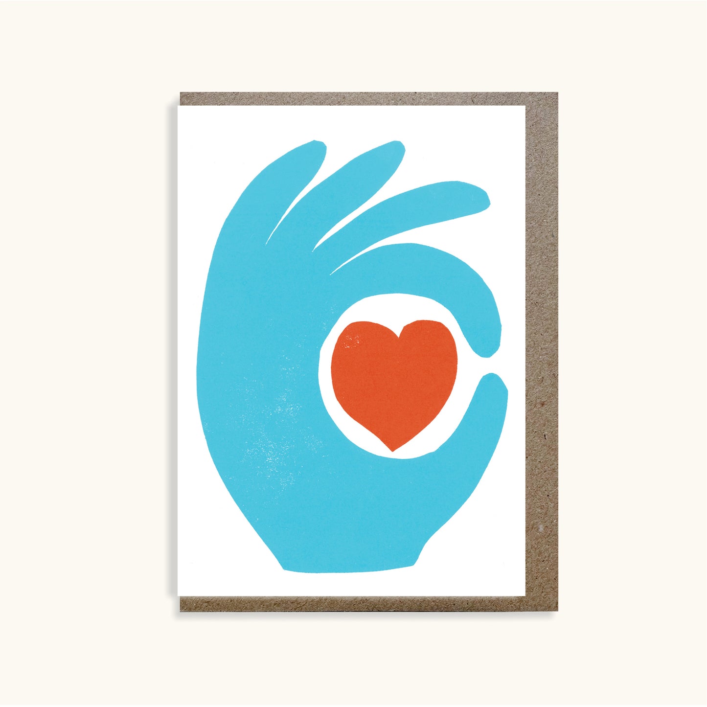 Valentine Heart Hand Card (Copy)