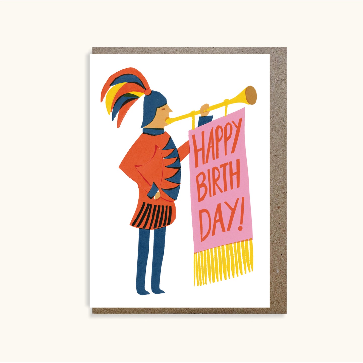 Herald Birthday Card