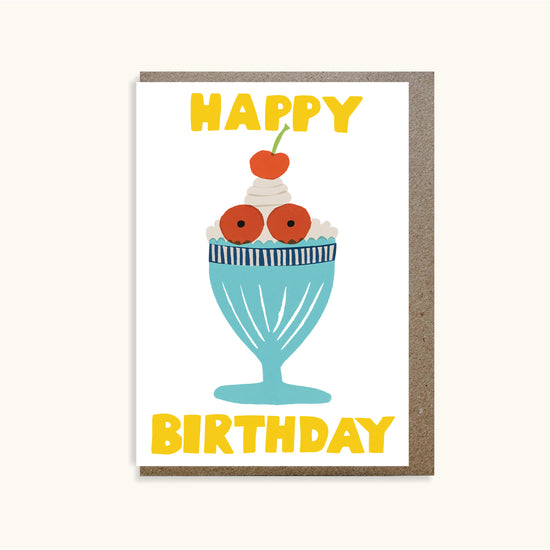 Ice Cream Birthday Card