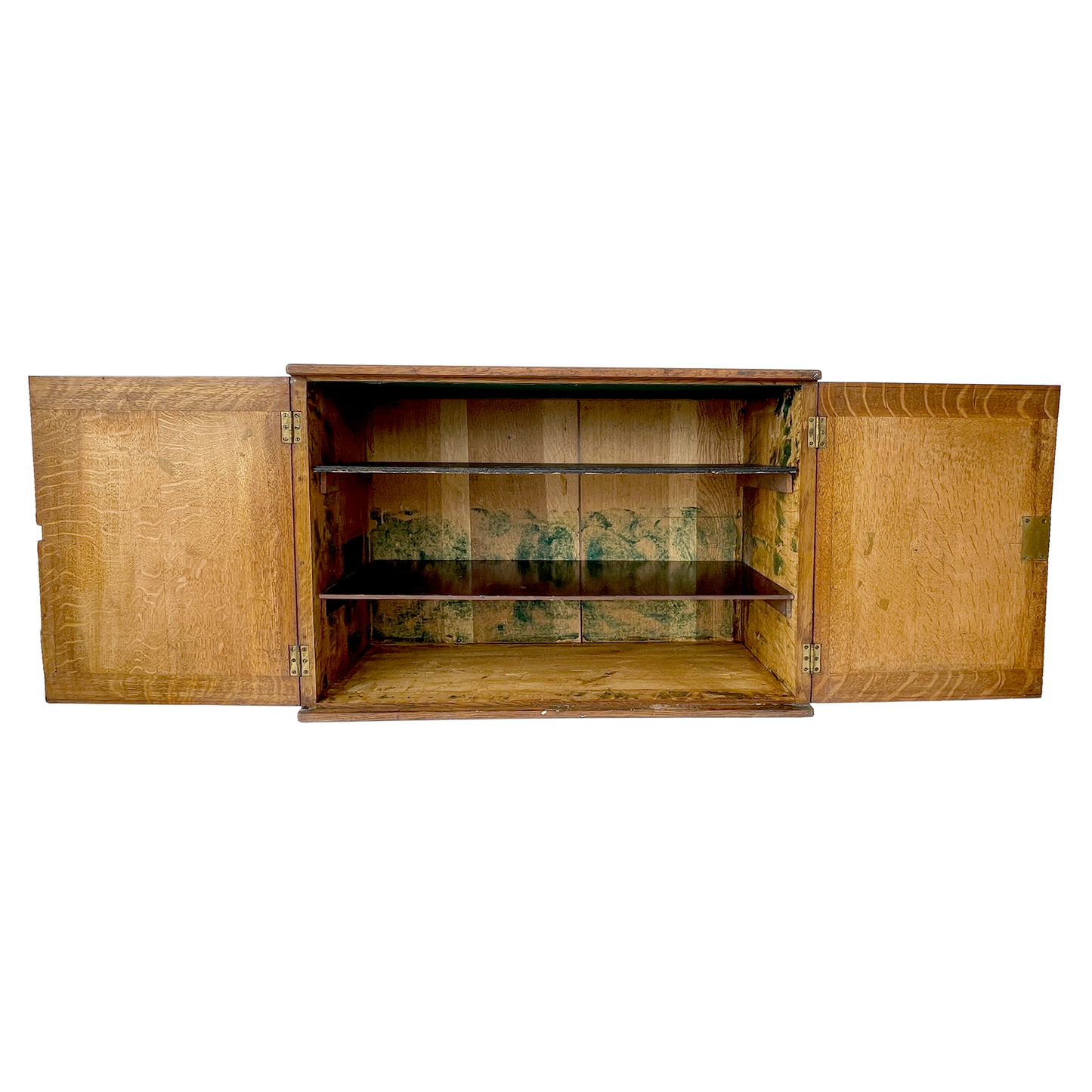 Early 20th Century Solid Oak Storage Cupboard
