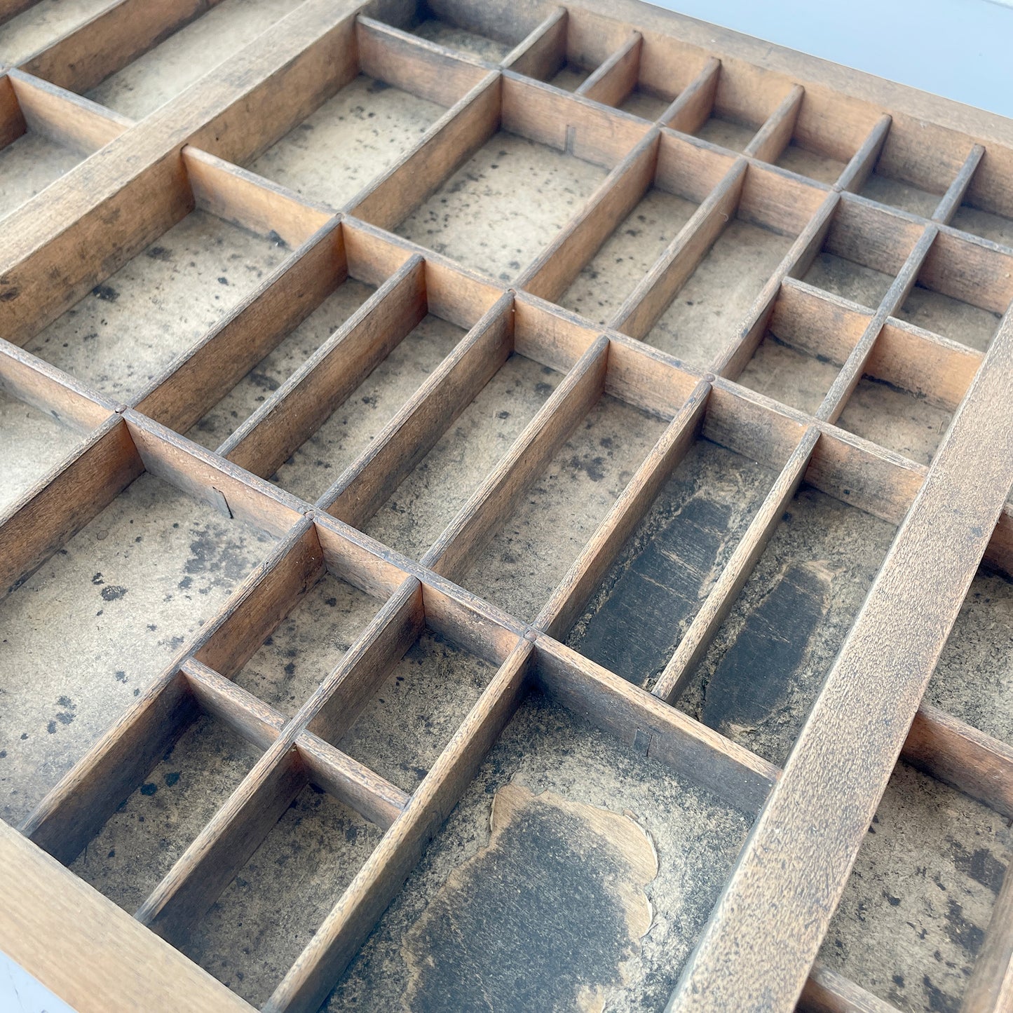 Early 20th Century Letterpress Type Tray - Option 4