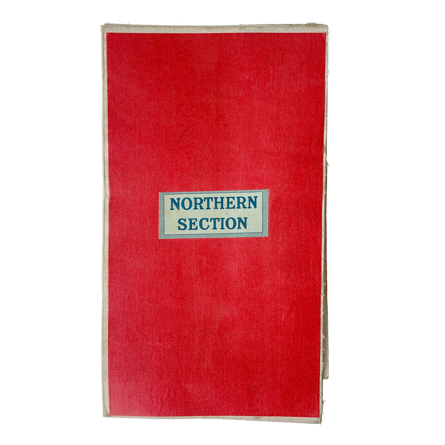 Early 20th Century Map of Northern Half of France