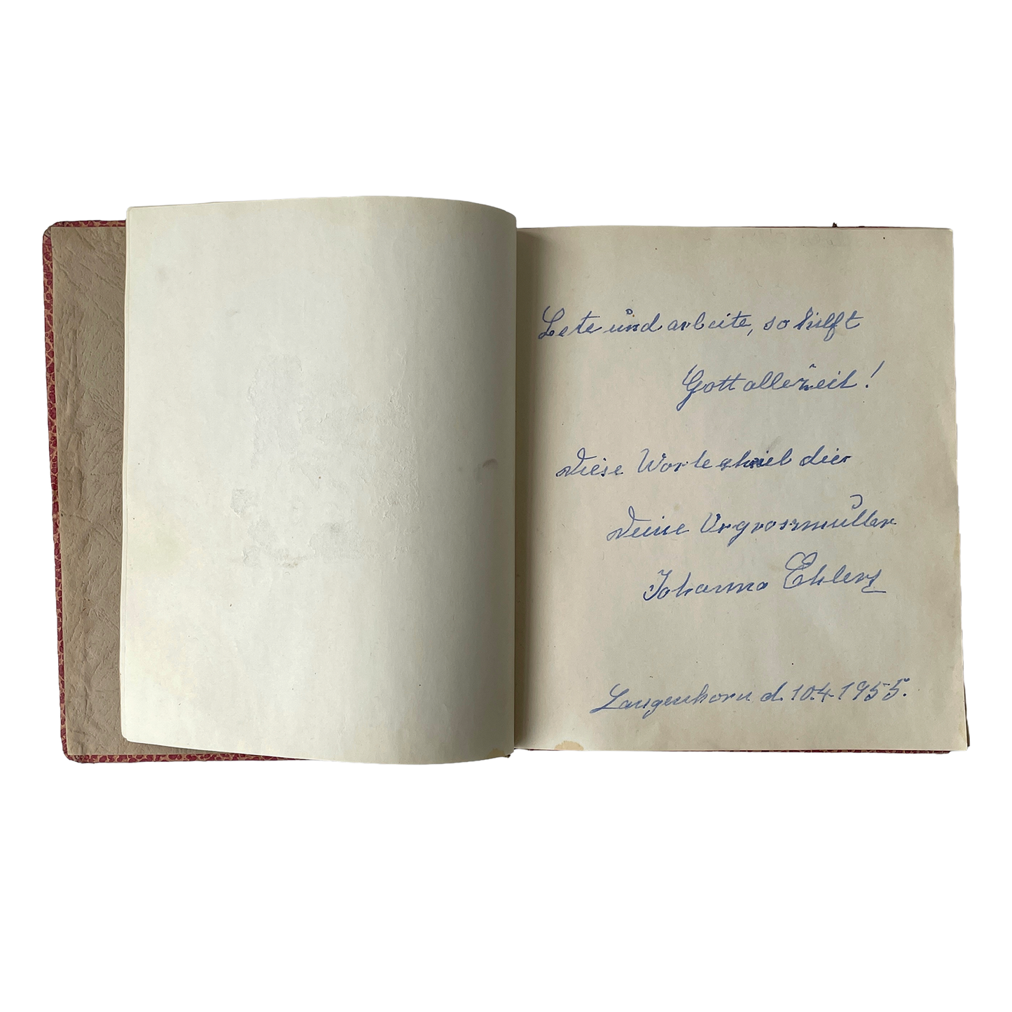 1950s German Poetry Book