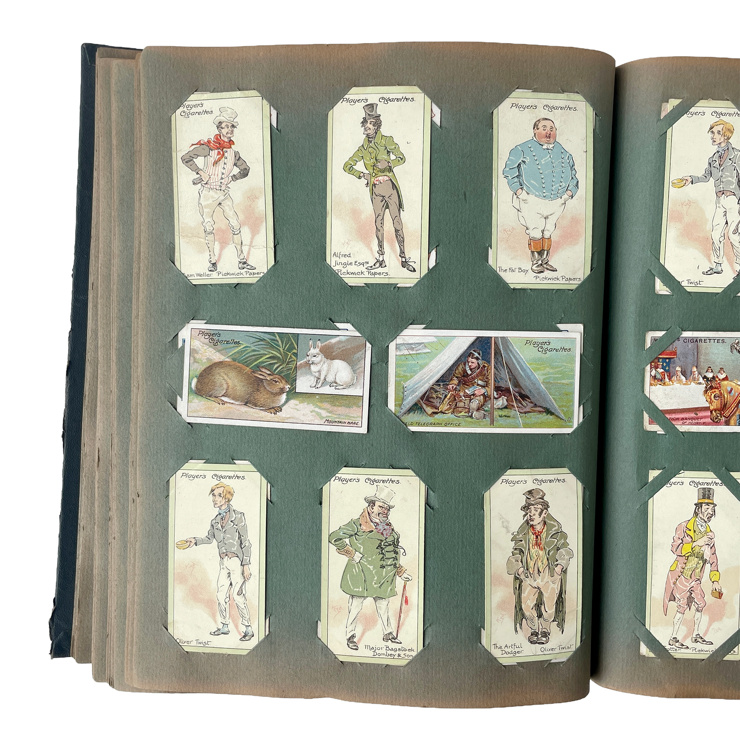 Fabulous Early 20th Century Cigarette Card Album