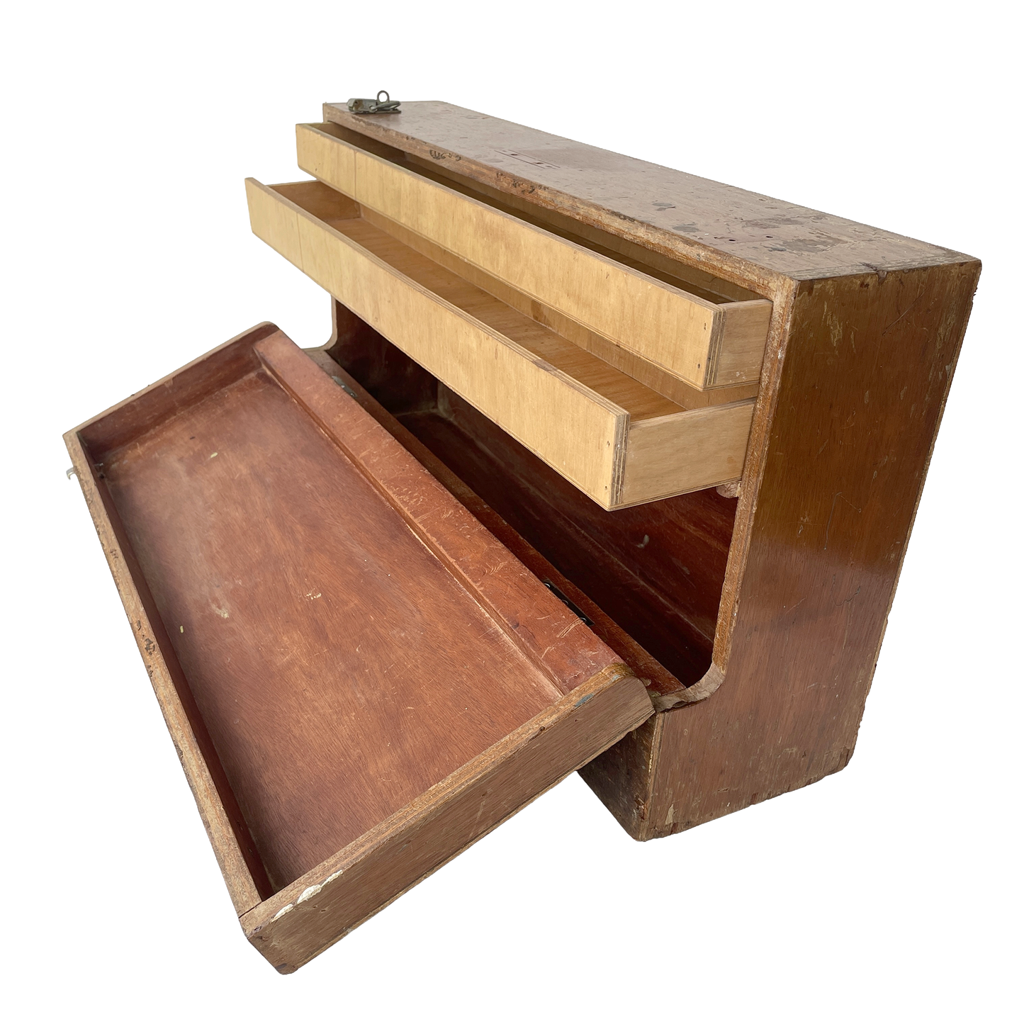 Vintage Carpenter’s Toolbox/Desktop Storage
