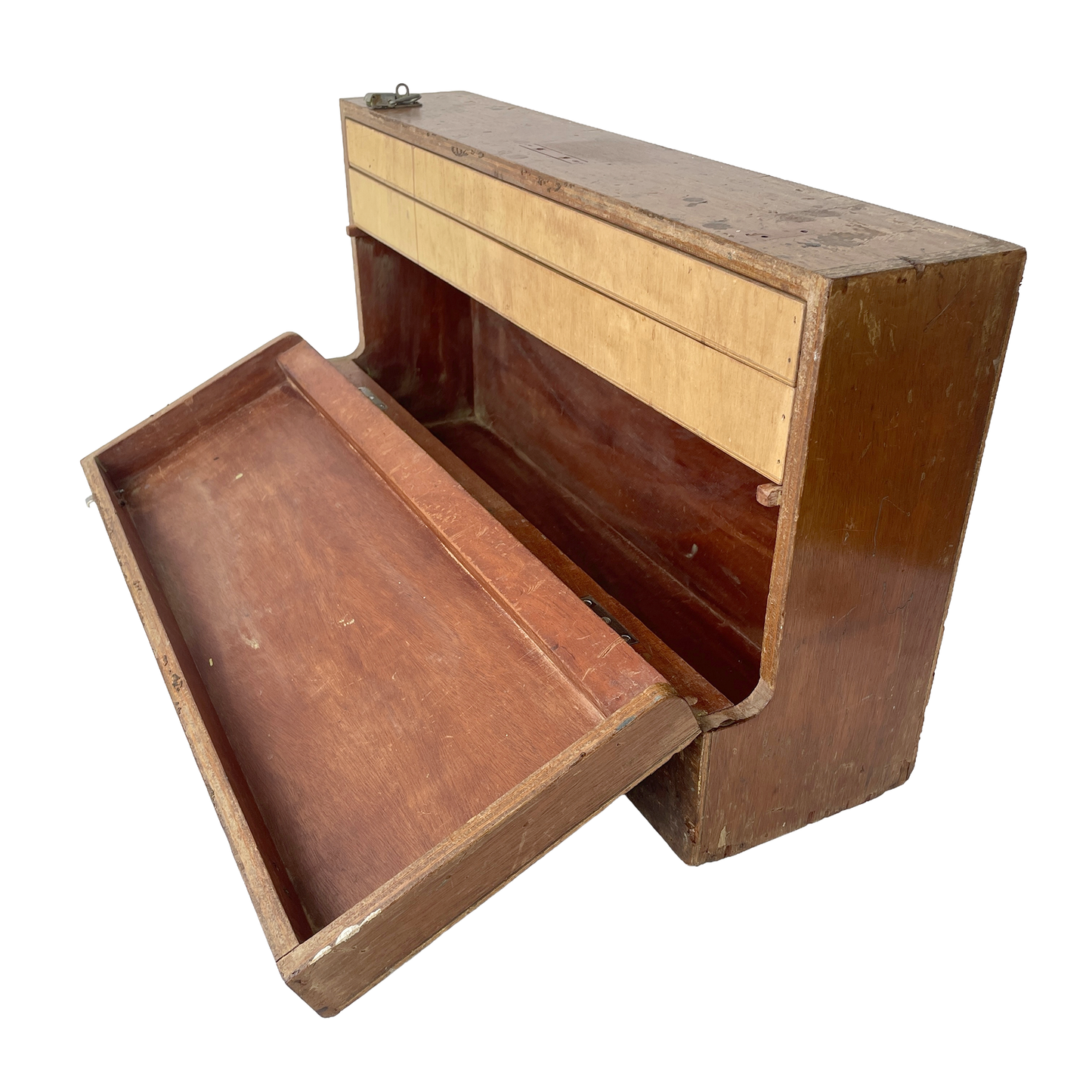 Vintage Carpenter’s Toolbox/Desktop Storage
