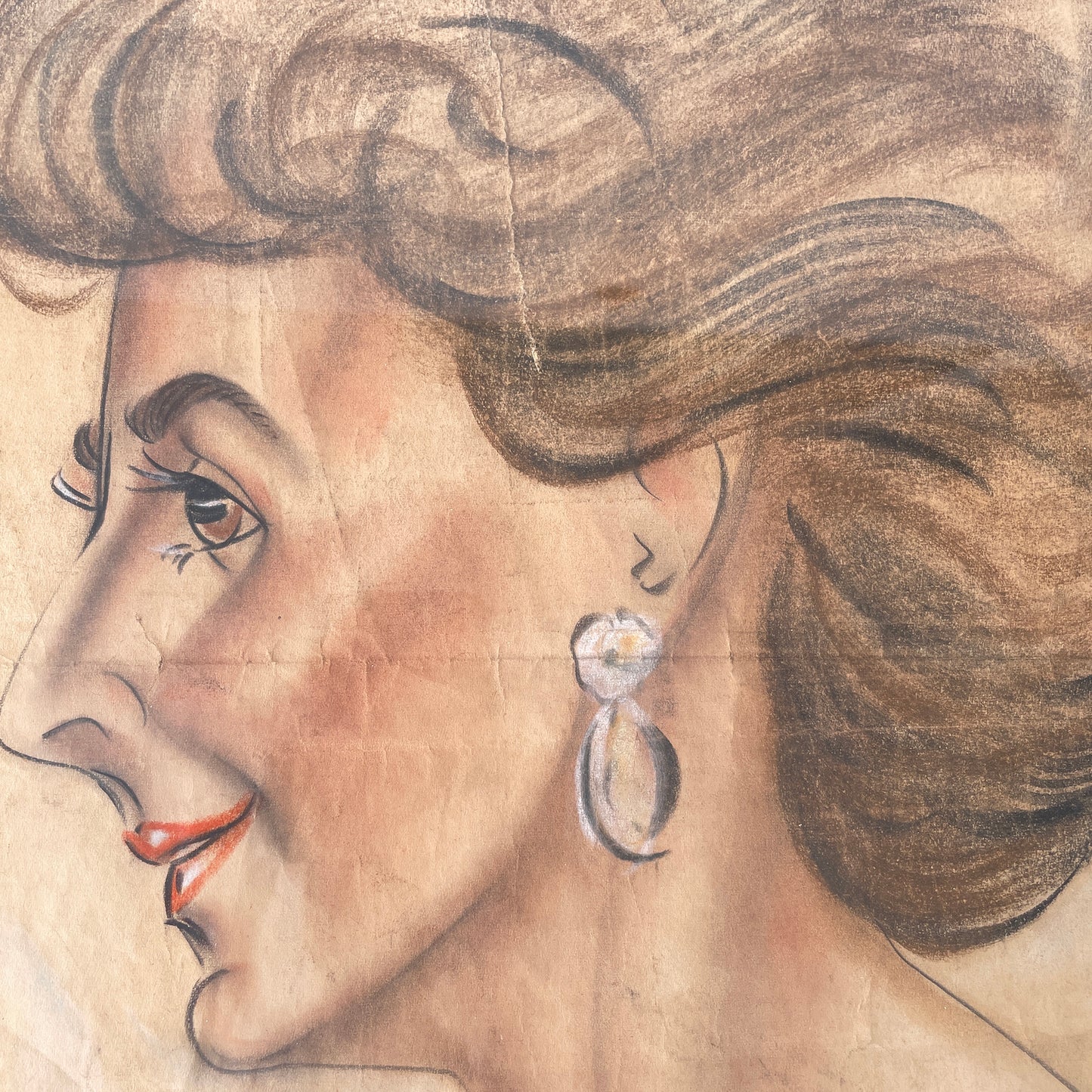 Pair of Fantastic 1960s Portraits - Dennis & Pat