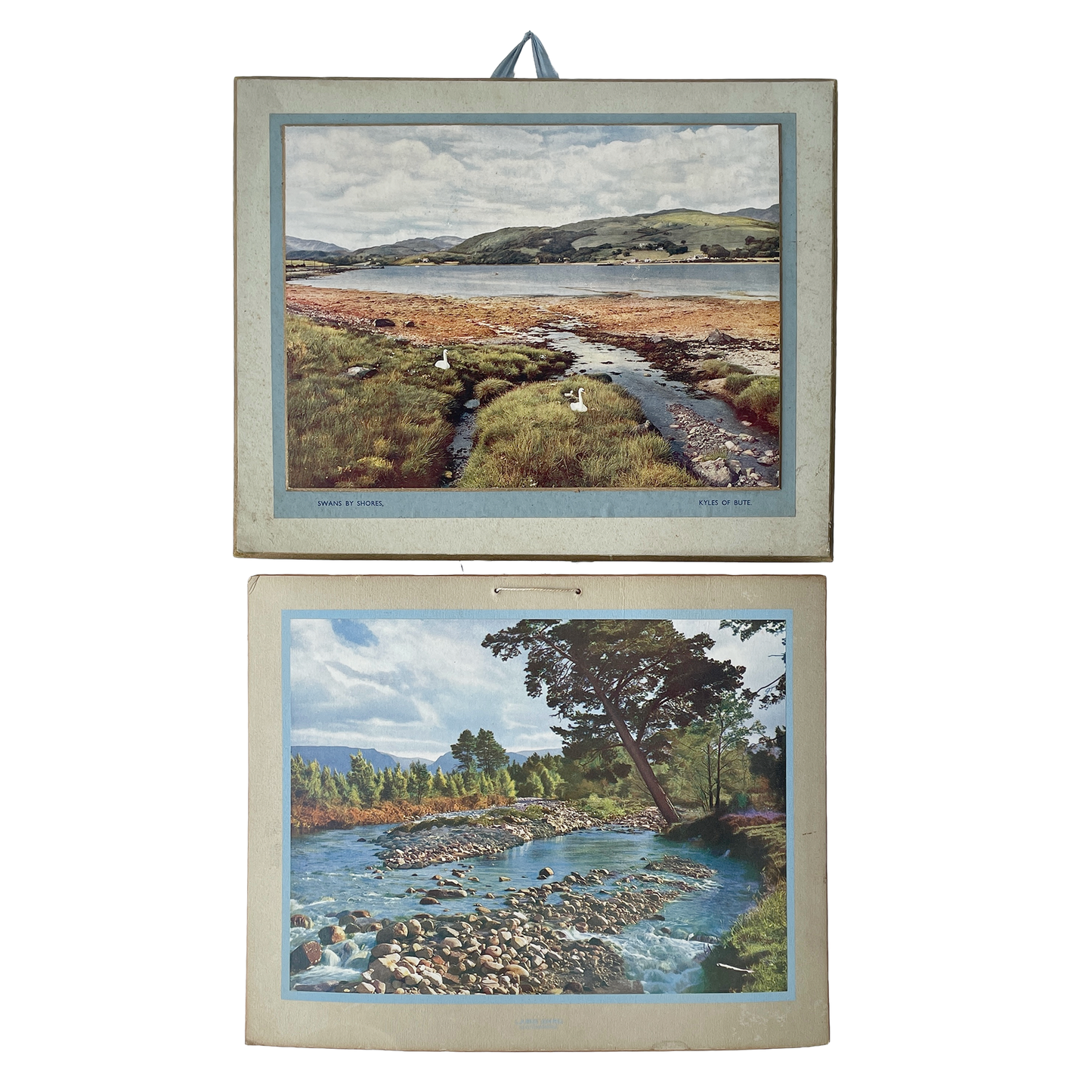 Pair of 1950s Landscape Prints