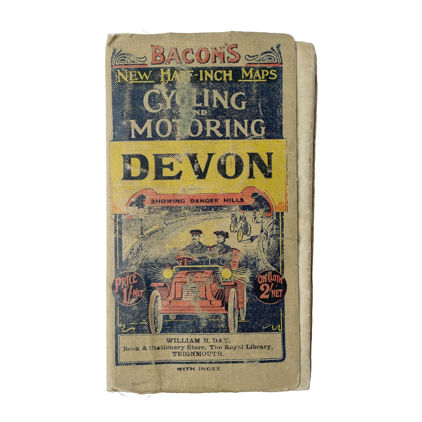 Early 20th Century Map of Devon