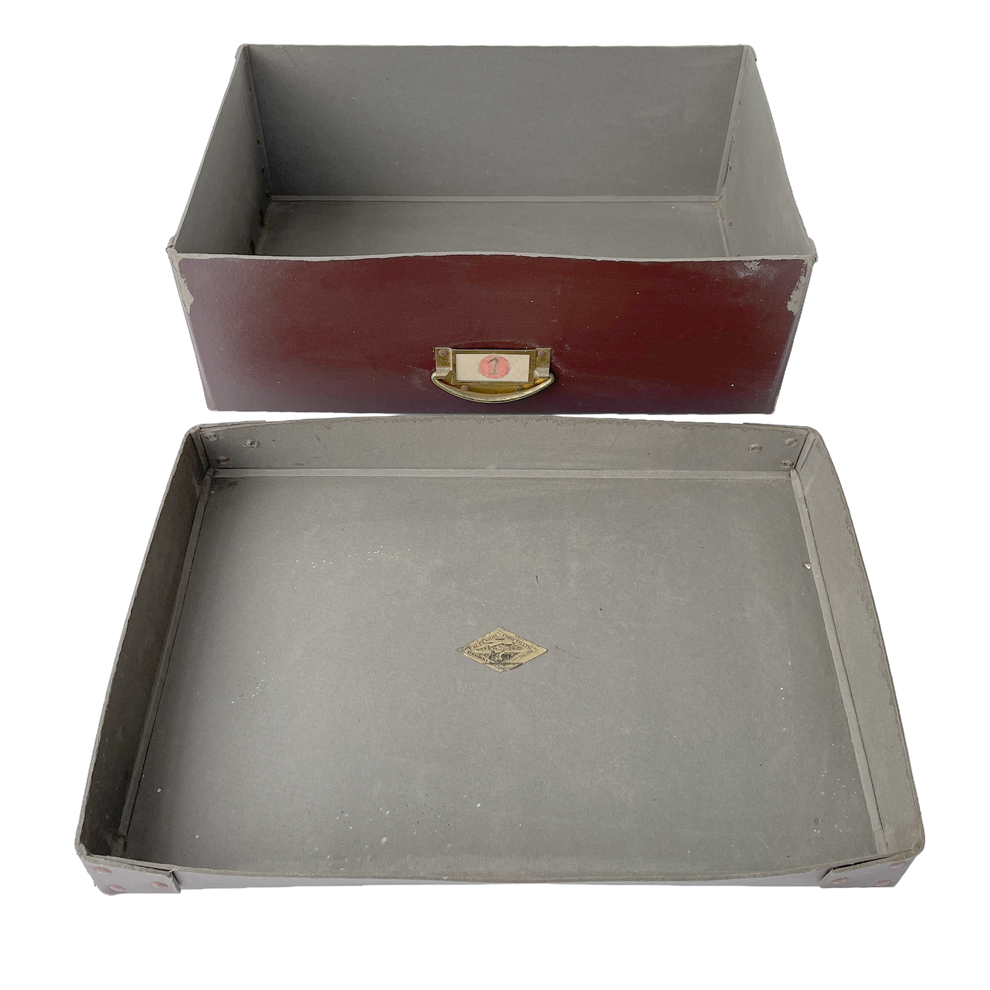 Set of Three 1950s Haberdashery Shop Boxes