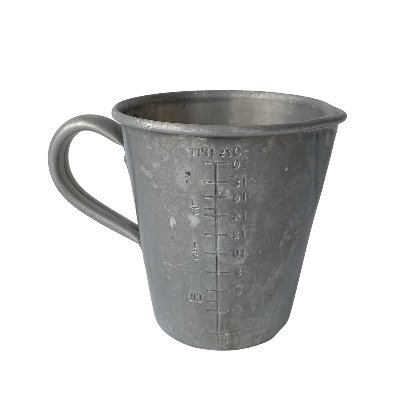 Vintage Aluminium Measuring Jug