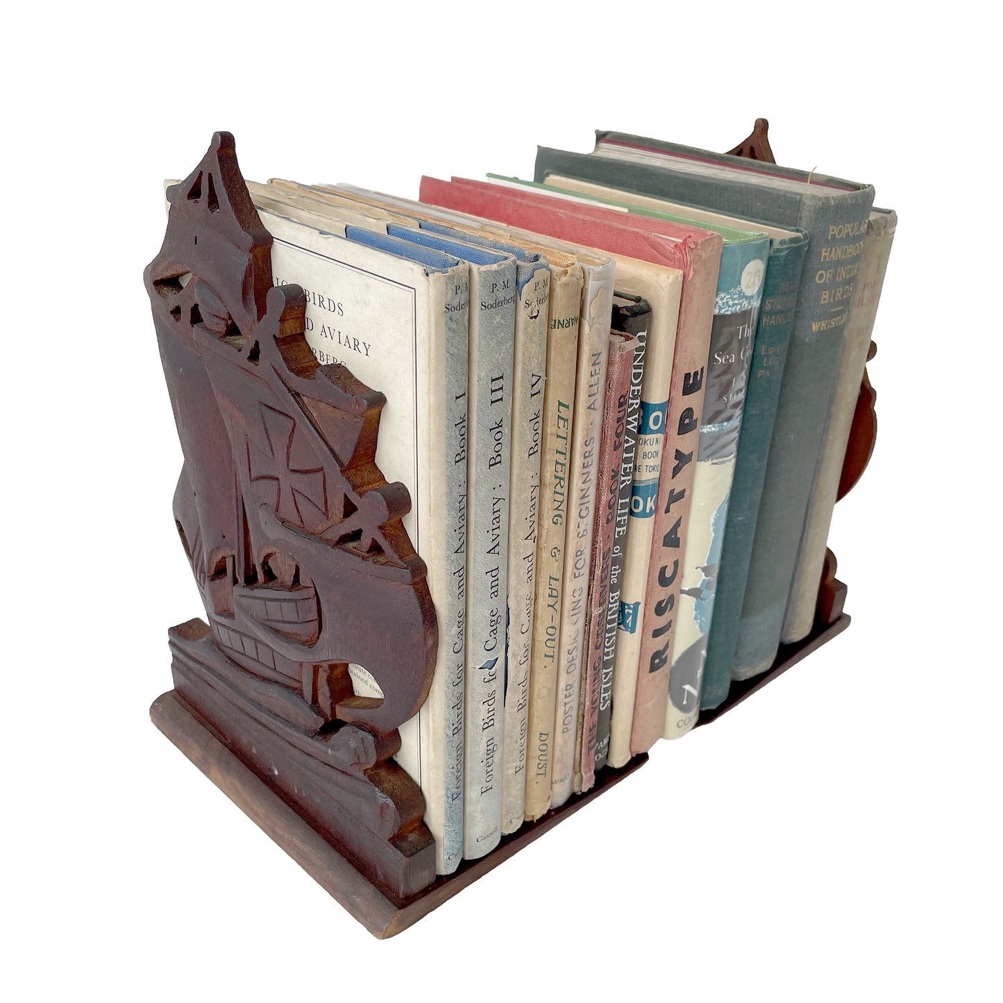 1930s Ship Bookends