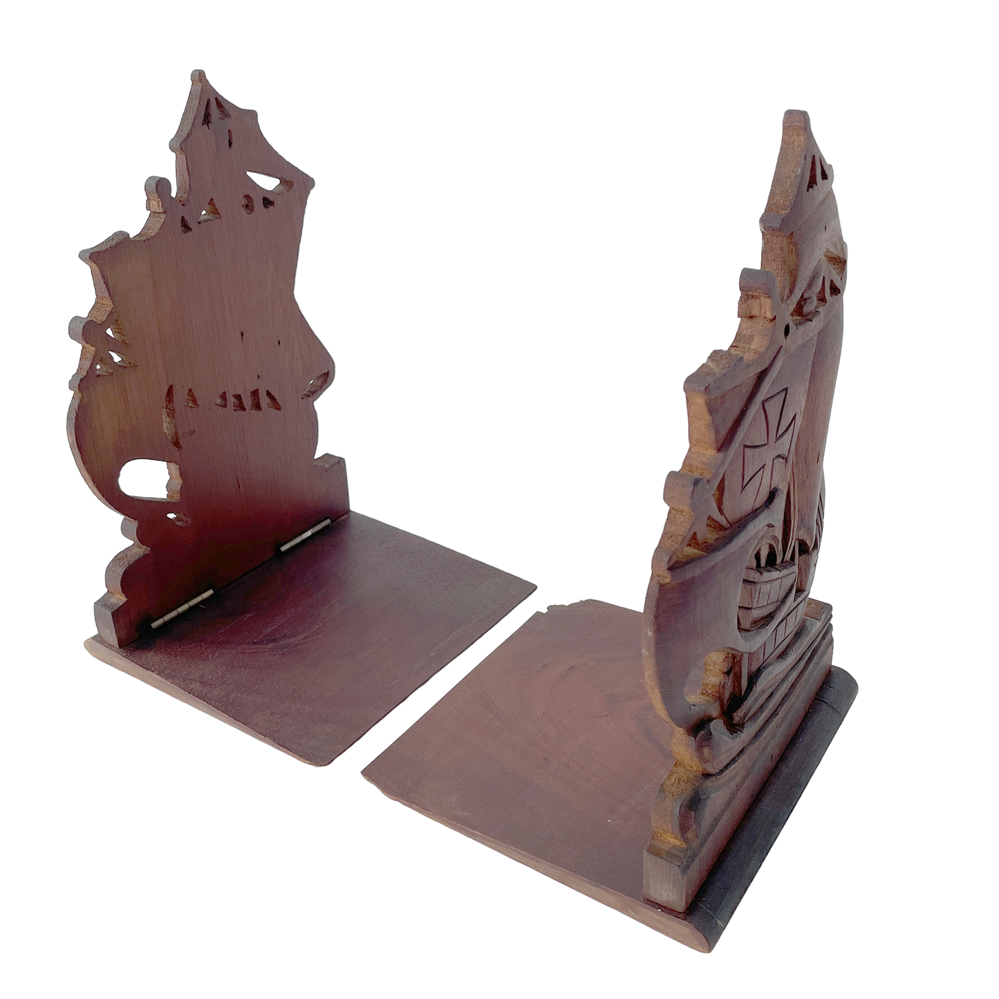 1930s Ship Bookends