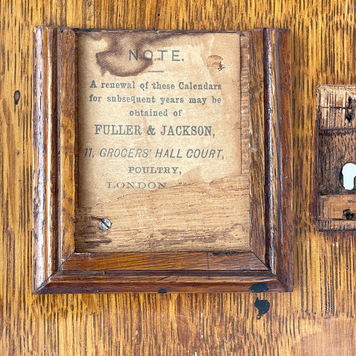 Fantastic Early 20th Century Solid Oak Stationery Cabinet