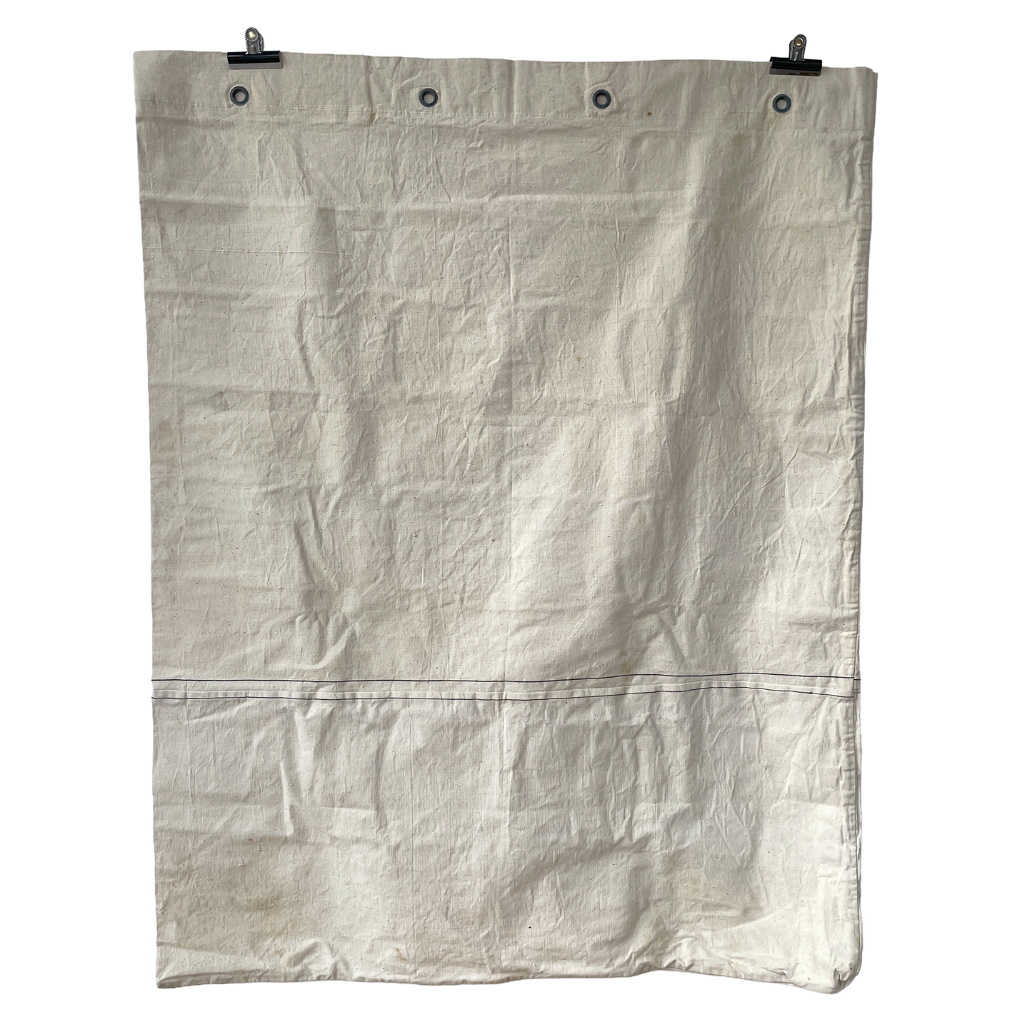Huge 1950s Canvas Diplomatic Bag