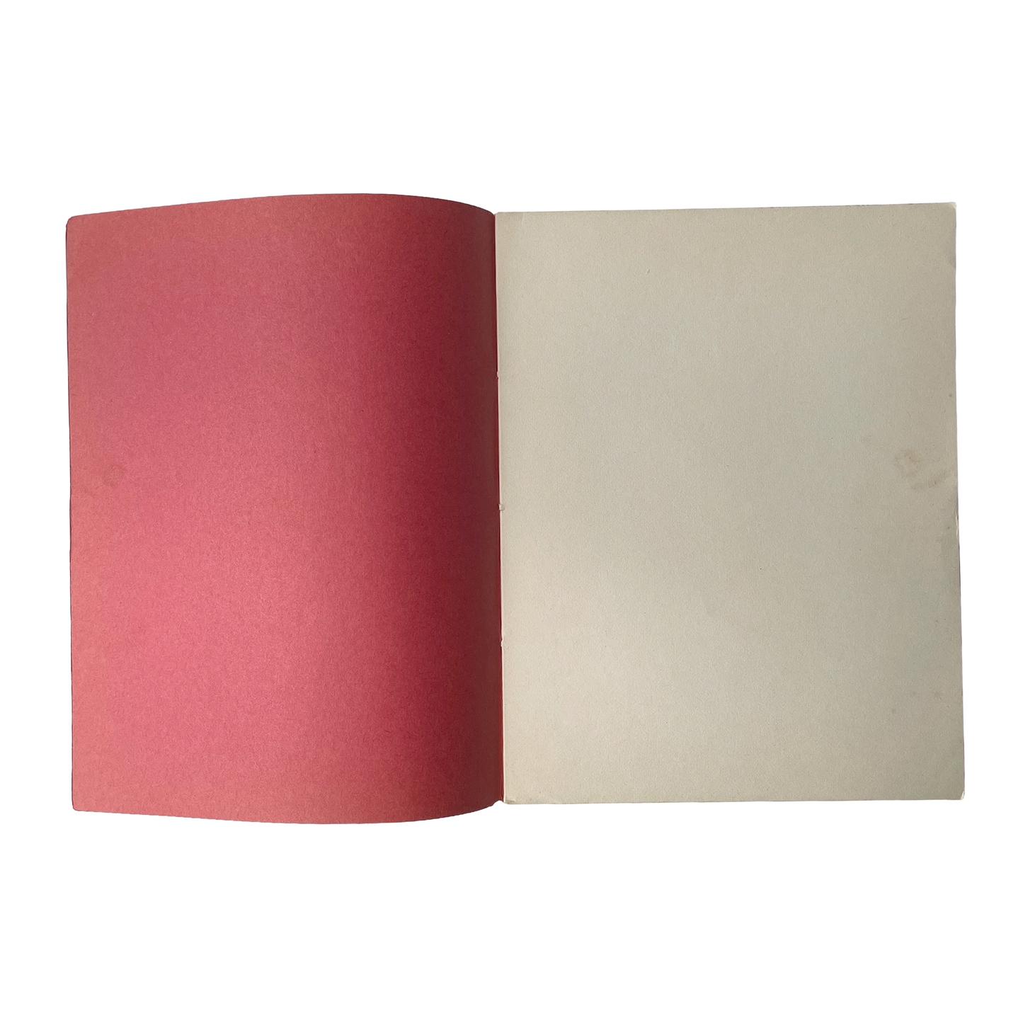 Vintage French School Exercise Book – Red