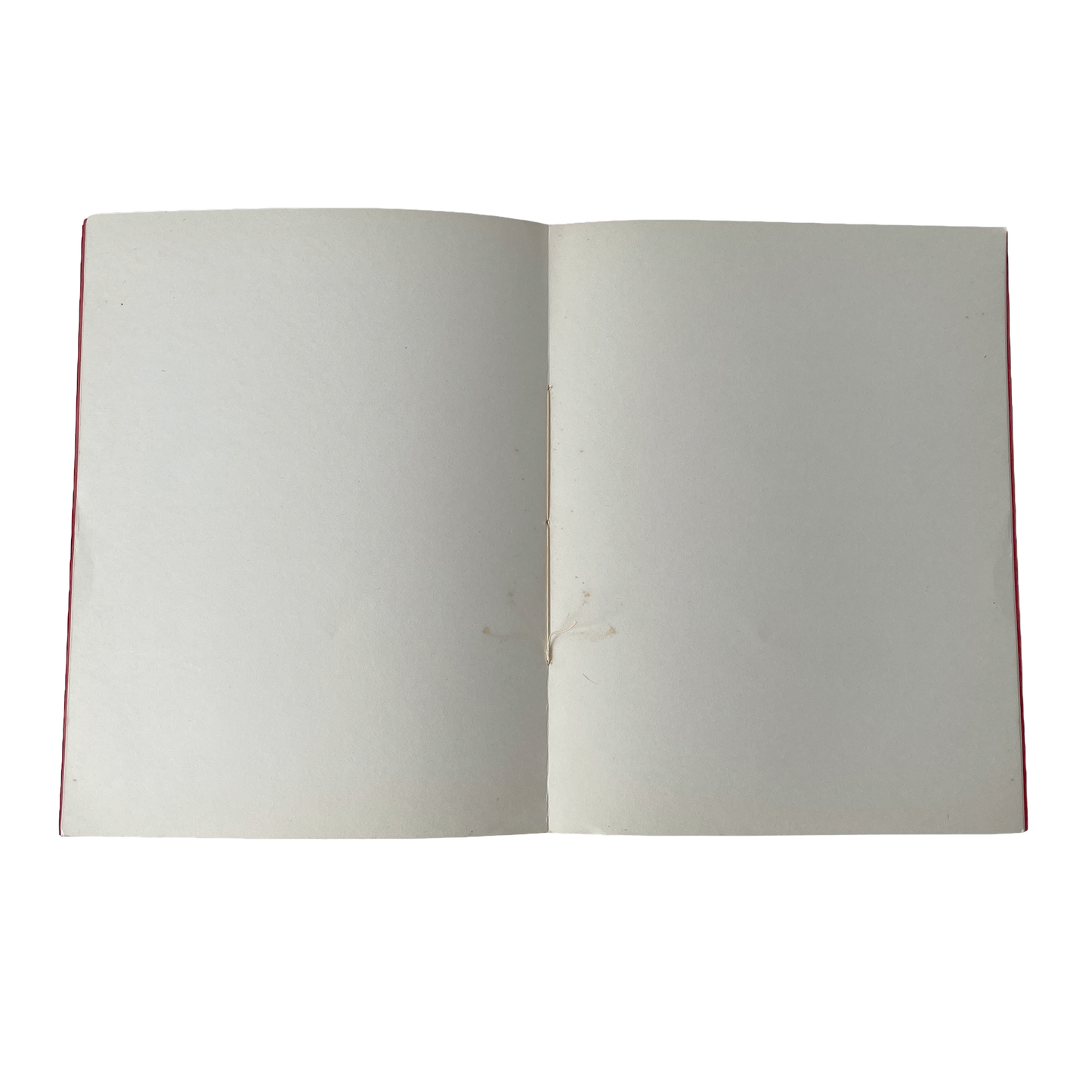 Vintage French School Exercise Book – Red