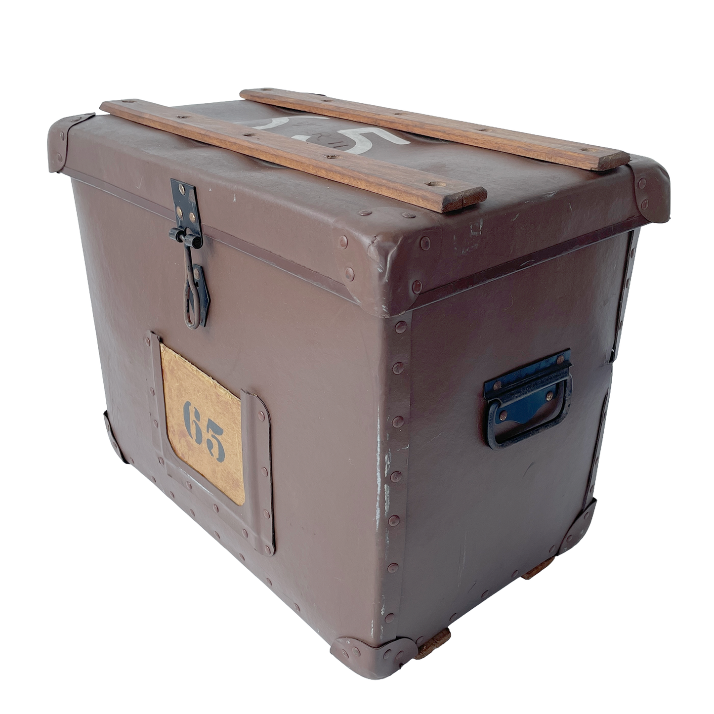 1950s Government Issue Vulcanized Card Storage Box – No.65