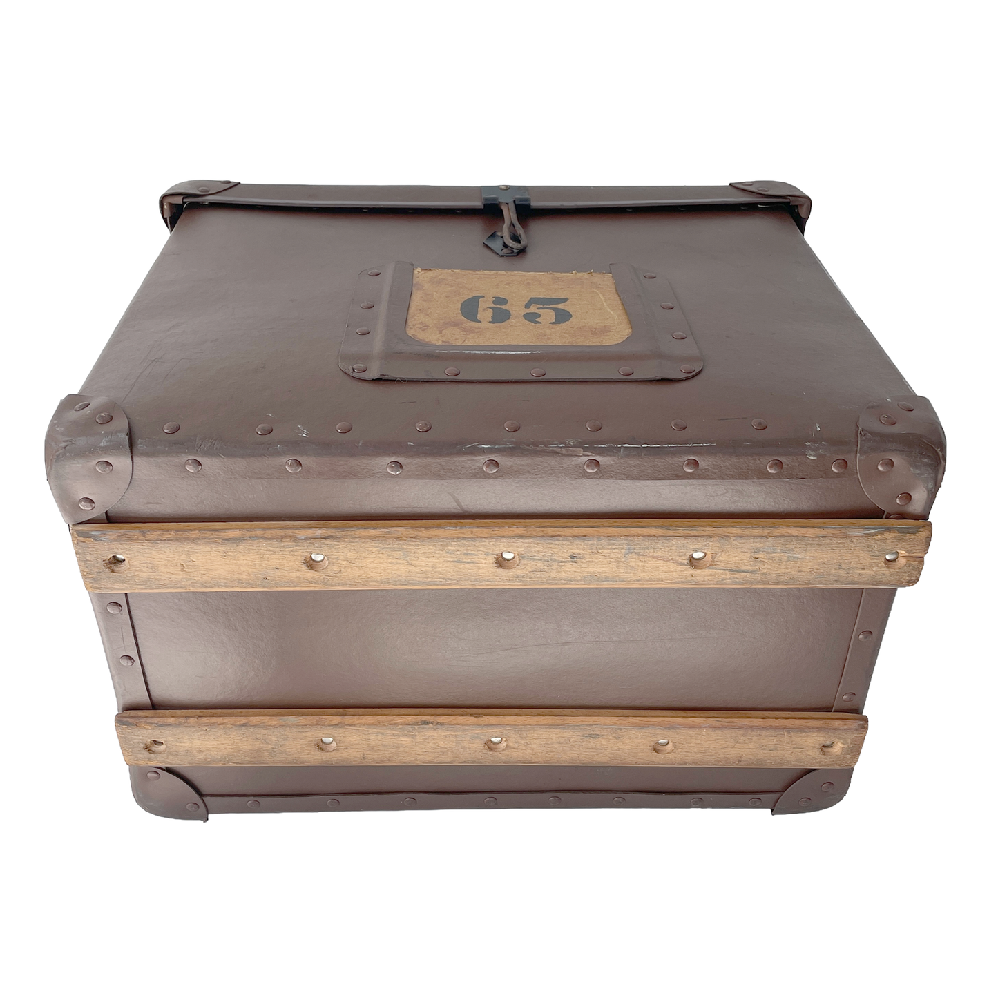 1950s Government Issue Vulcanized Card Storage Box – No.65