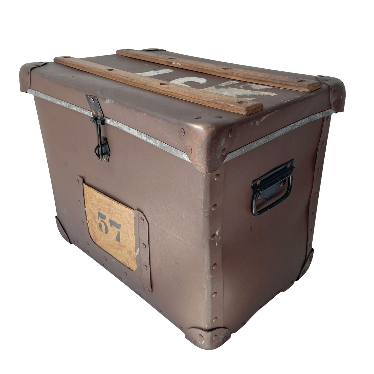1950s Government Issue Vulcanized Card Storage Box – No.57