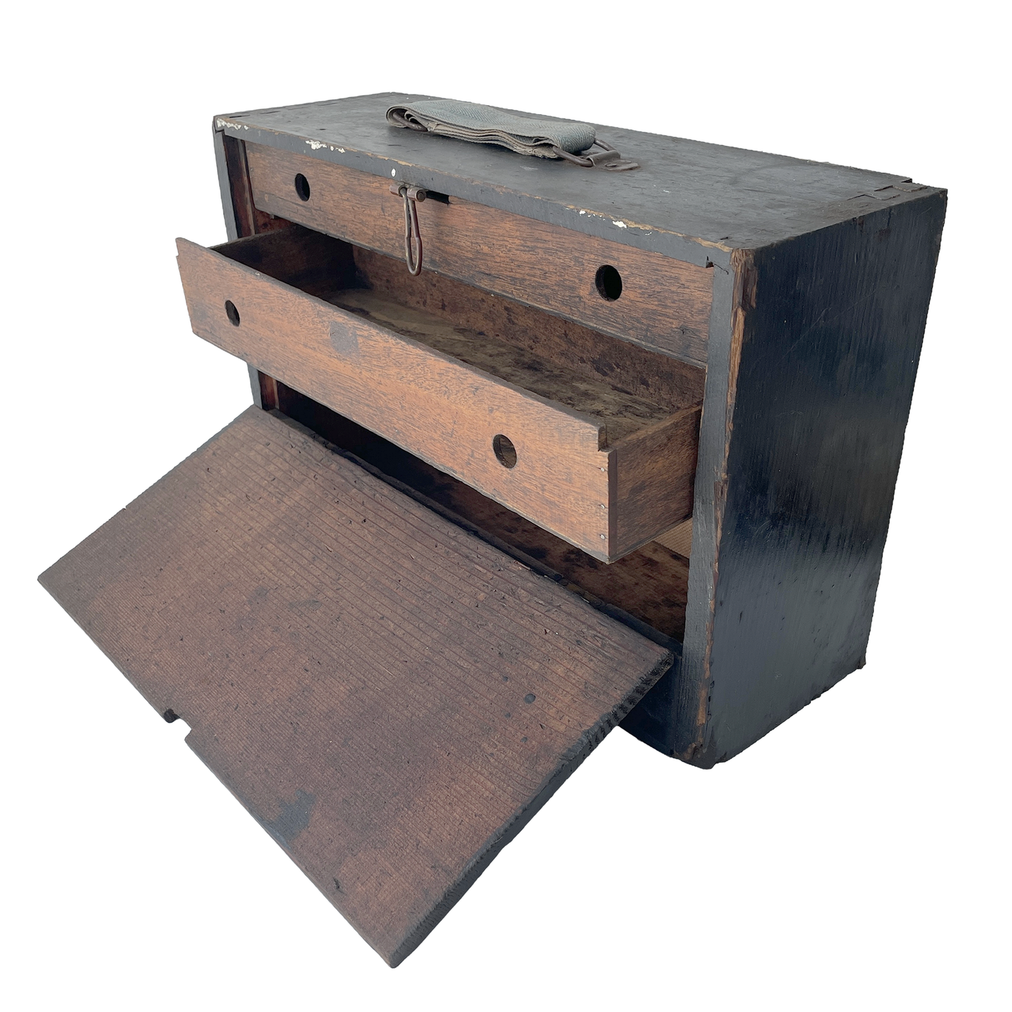 Vintage Wooden Toolbox