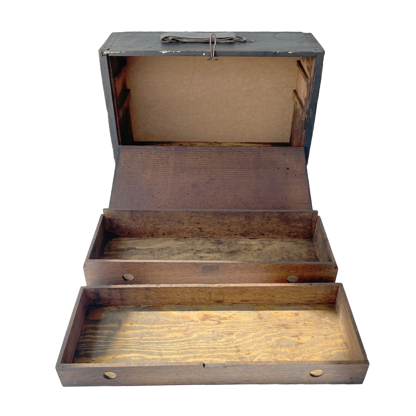 Vintage Wooden Toolbox