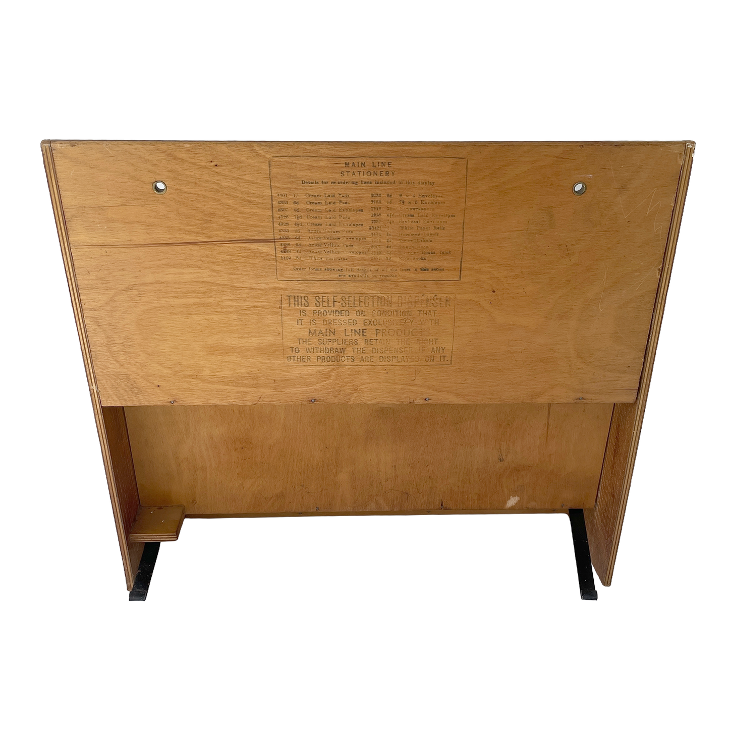 Fantastic 1960s ‘Main Line’ Stationery Shop Display Stand