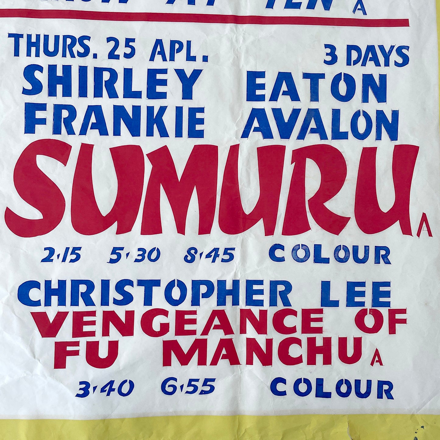 1968 Original Cinema Poster – Royal Deal