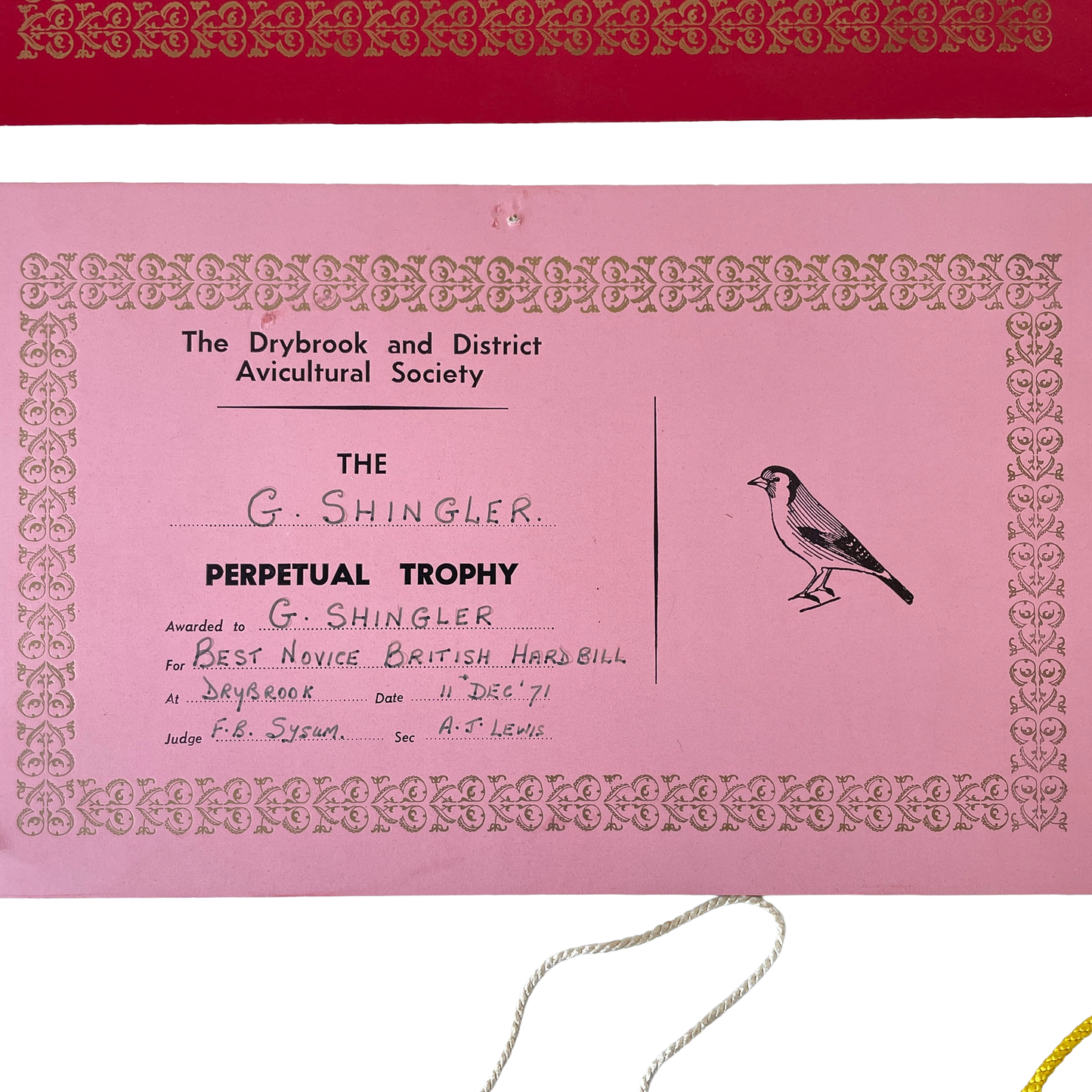 Collection of Bird and Bird Show Ephemera.