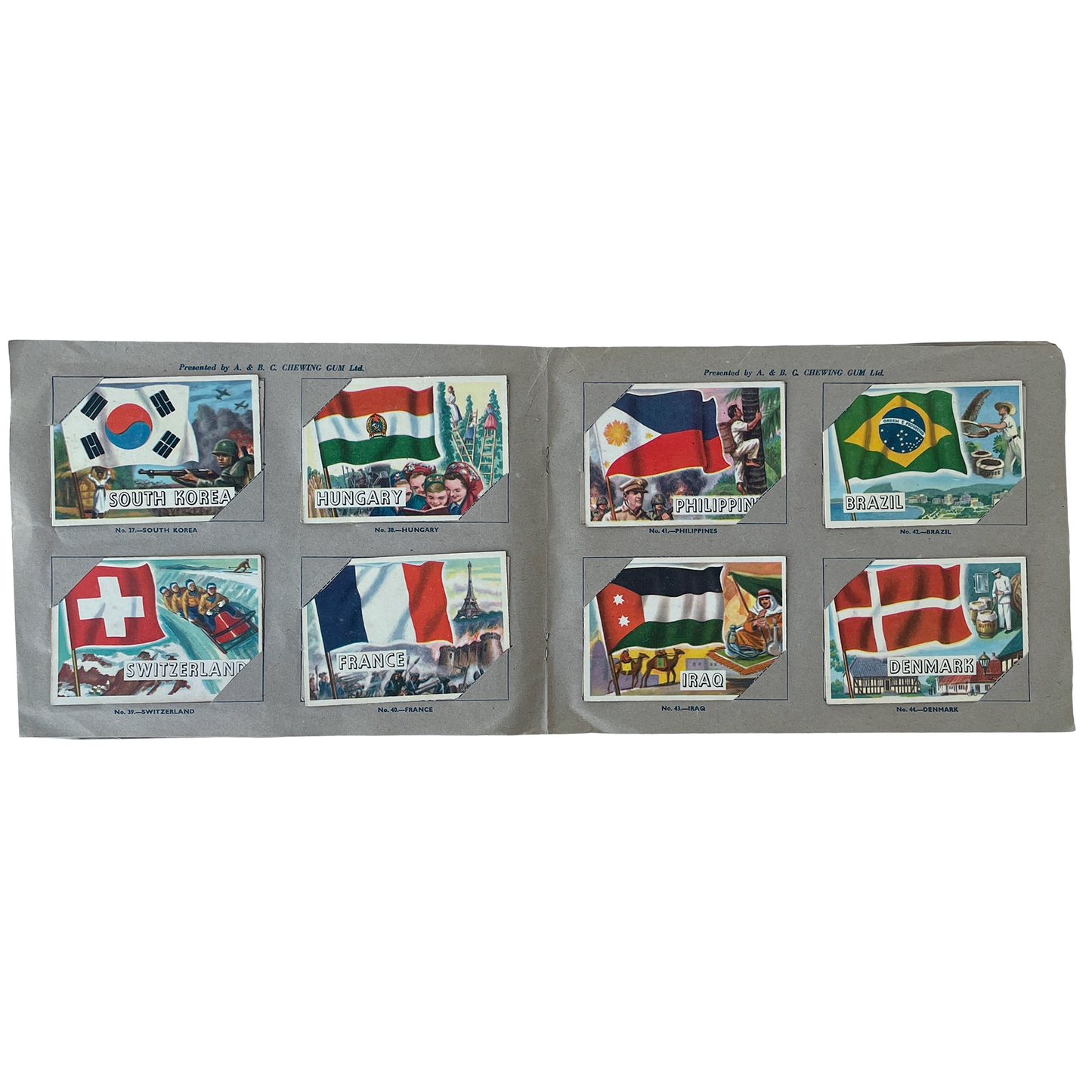 Fantastic 1959 Flags of the World Album