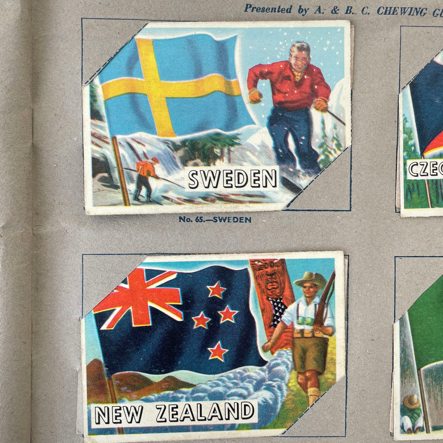 Fantastic 1959 Flags of the World Album