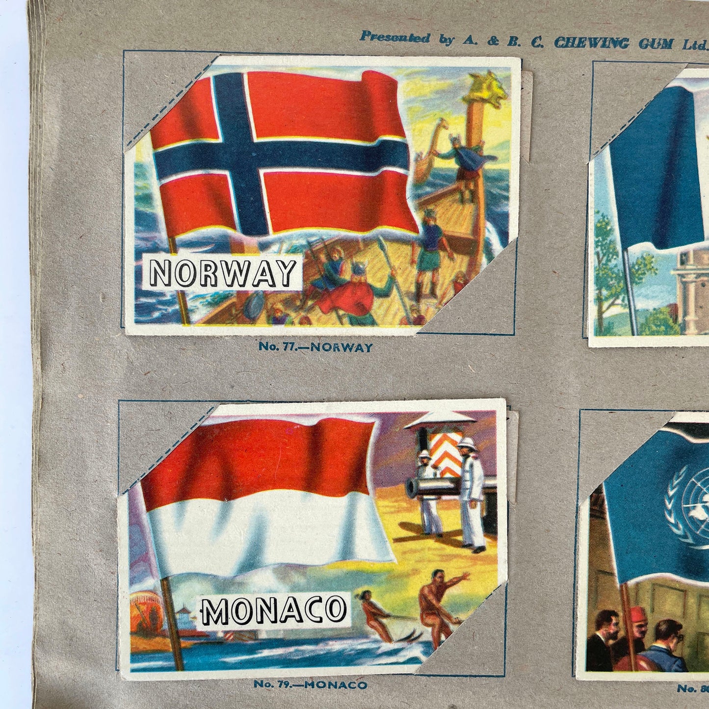 Fantastic 1959 Flags of the World Album