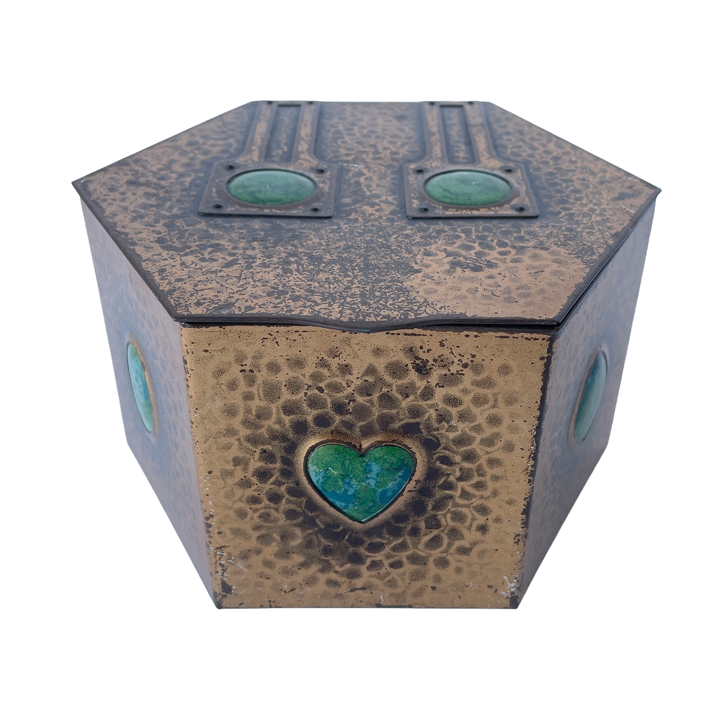 Early 20th Century Arts & Crafts Tin
