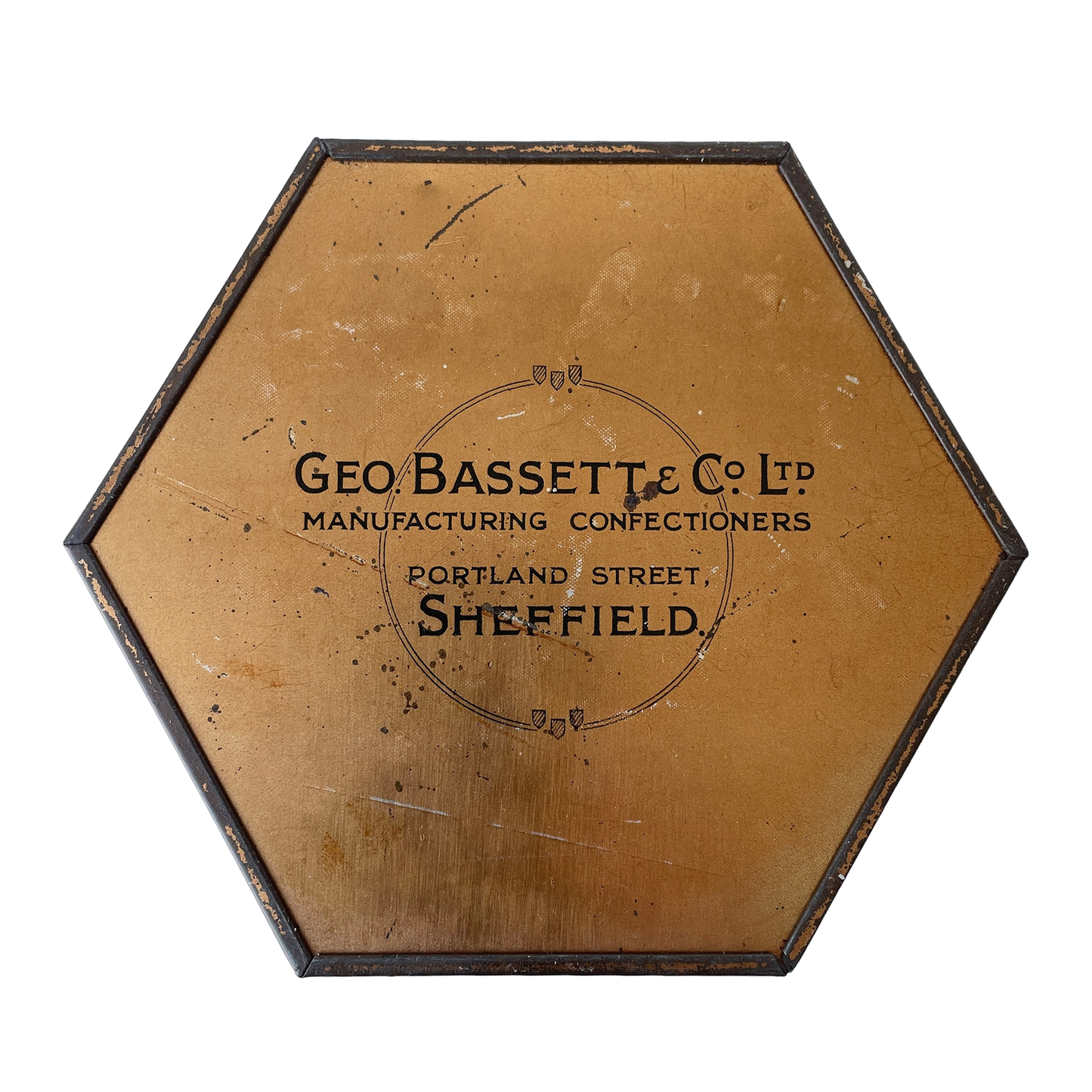Early 20th Century Arts & Crafts Tin